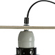 Trixie Lampe à pince à réflecteur OUTLET avec couvercle de protection en fil et raccord en céramique
