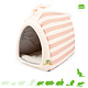 Maison en peluche pour lapins de 32 cm, idéale pour les rats, les cobayes, les lapins et les furets