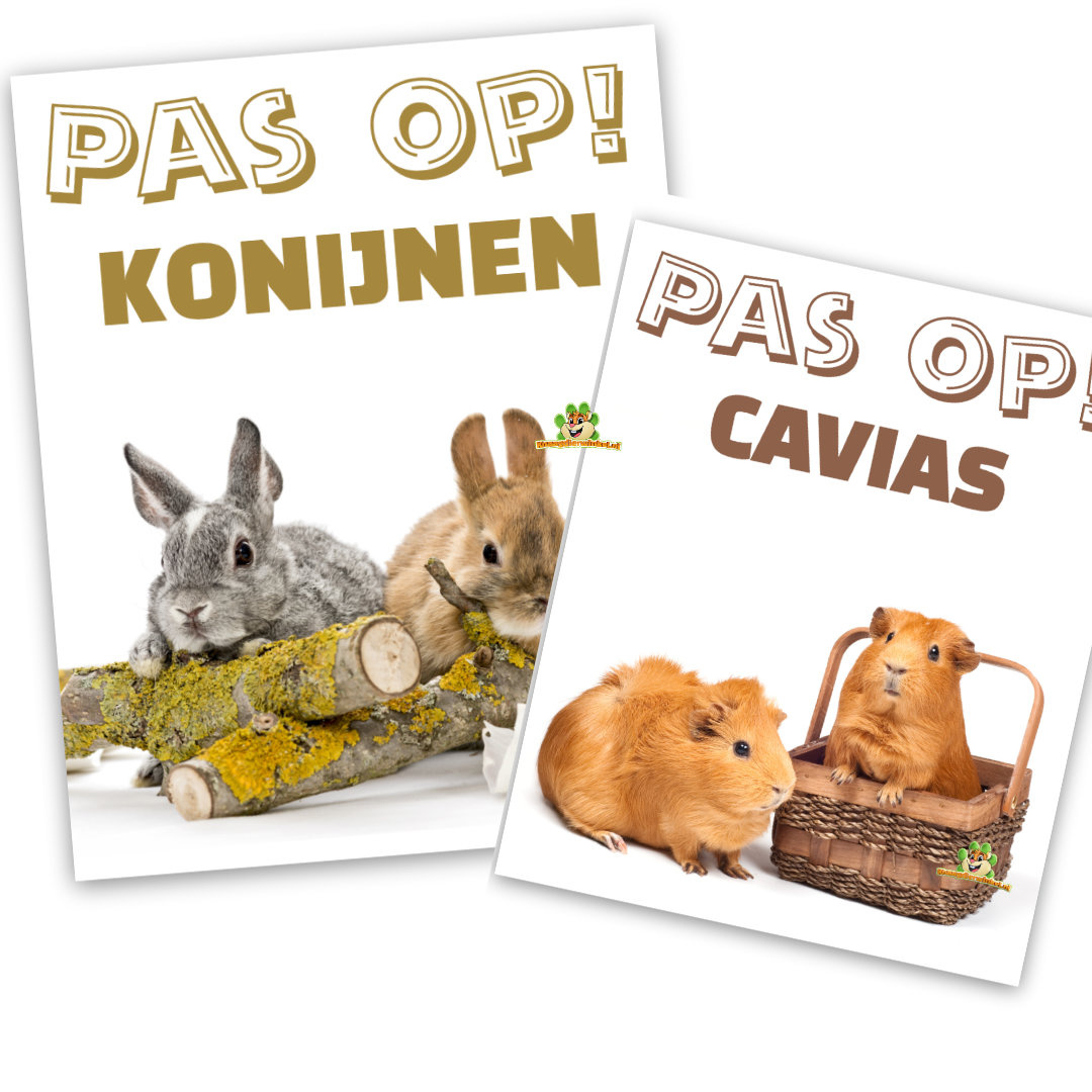 Schutzschilder für Kaninchen und Meerschweinchen