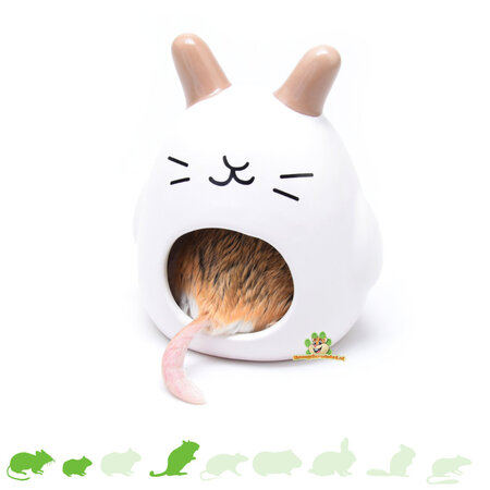 Kamień do kąpieli Critter Bath House 12 cm dla myszy, chomików karłowatych i myszoskoczków