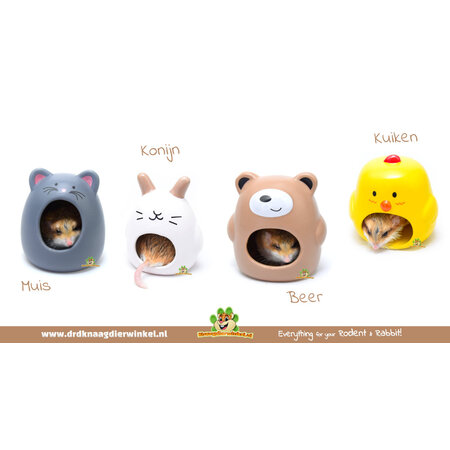 Kamień do kąpieli Critter Bath House 12 cm dla myszy, chomików karłowatych i myszoskoczków