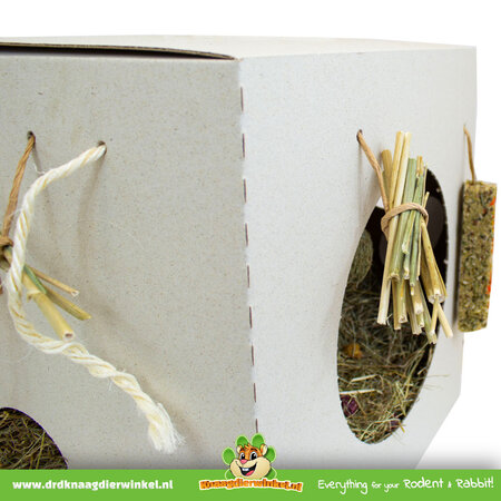 JR Farm PlasticFree Active-Box voor Knaagdieren & Konijnen