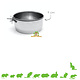 Stainless steel food bowl 7 cm