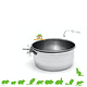 Stainless steel food bowl 7 cm