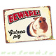 Waakbord Cavia Blik Beware