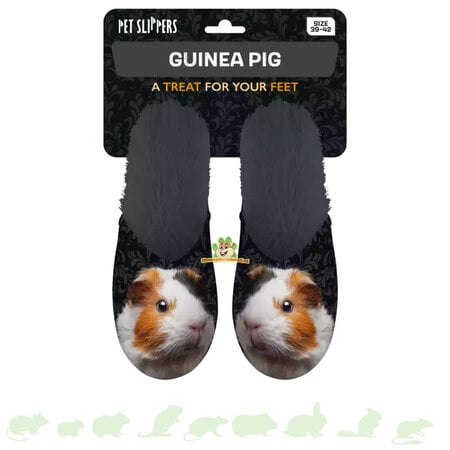 Pantoffels Cavia Zwart