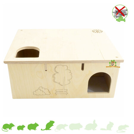 Getzoo Maison à plusieurs pièces Eduardo 30 cm