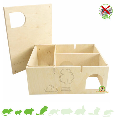 Getzoo Casa multihabitación Eduardo 30 cm