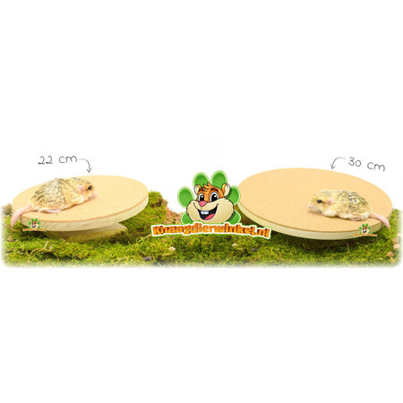 Trixie Wooden Running Disc with cork