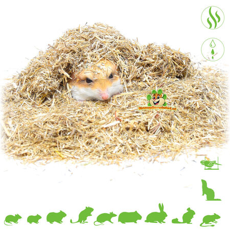 The Natural Pet Brand Flax Ground Covering for Rodents & Rabbits!