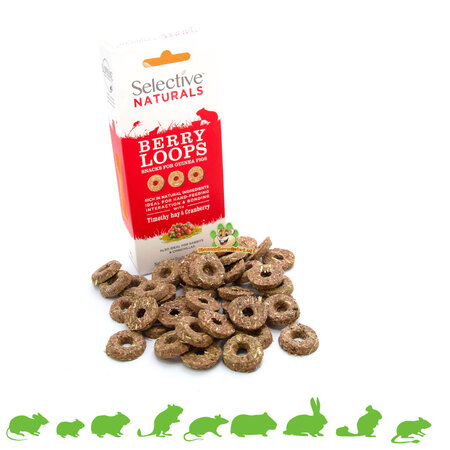 Supreme Selective Naturals Berry Loops para cobayas
