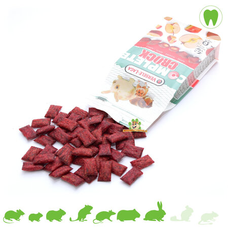 Versele-Laga Crock Complete Apfel 50 Gramm für Nagetiere und Kaninchen!