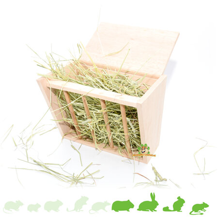 Râtelier à foin bois Durian 24 cm