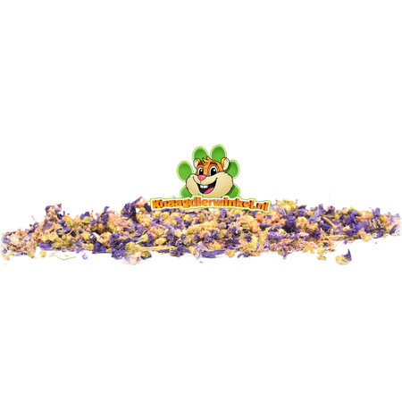 Flores de malva 100 gramos para roedores y conejos