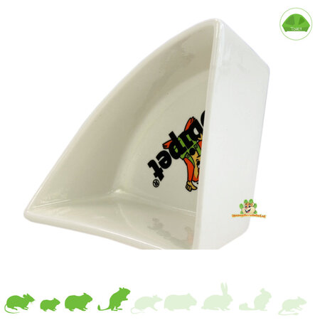 Rodipet Eck-WC aus Keramik 17 cm