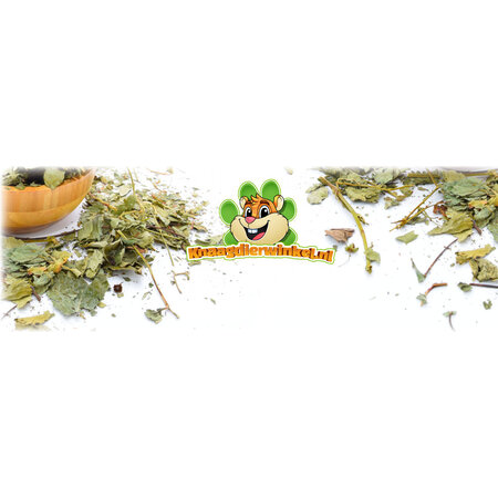 Knaagdier Kruidenier Dried Strawberry Leaves for Rodents & Rabbits
