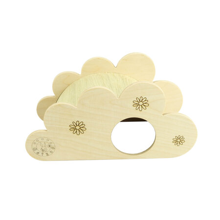 Getzoo Drewniany domek z krzewów 27 cm