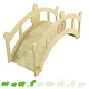 Getzoo Hölzerne Hamsterbrücke 25 cm