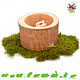 Tree Trunk Bali Cup for Rodents & Rabbits!