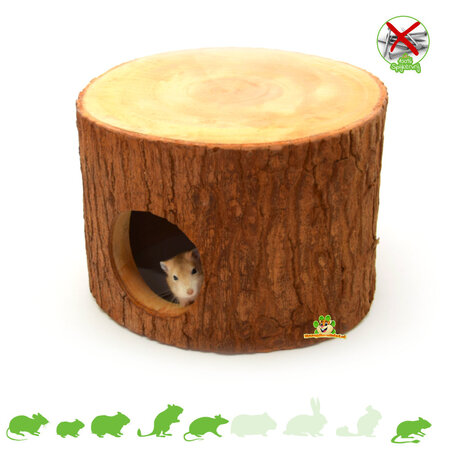 Baumstamm-Gajah für Nagetiere!