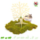 Knaagdierwinkel® Chomik Deco Drewniane drzewo 30 cm