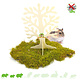 Knaagdierwinkel® Drewniane drzewo dekoracyjne Hamsterscaping 30 cm