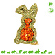 Easter Bunny Carrot 20 cm