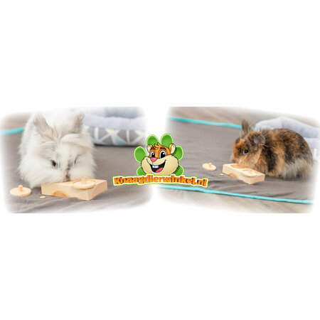Trixie Snackbox aus Holz, 14 cm, für Nagetiere