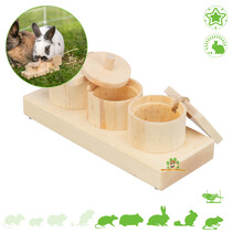 Houten Snack Cups 15 cm