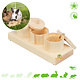Trixie Snackbecher aus Holz, 15 cm, für Nagetiere und Kaninchen