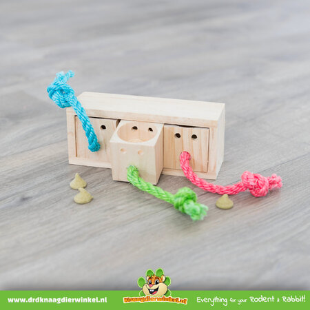 Trixie  Gra Snack Blocks - poszukiwanie pożywienia dla gryzoni i fretek!