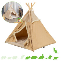 Tipi-Zelt Beige 65 cm