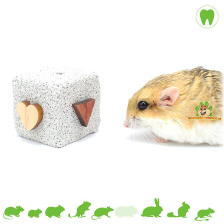 Ferplast Pierre de lave PA 4776 pour rongeurs et lapins !