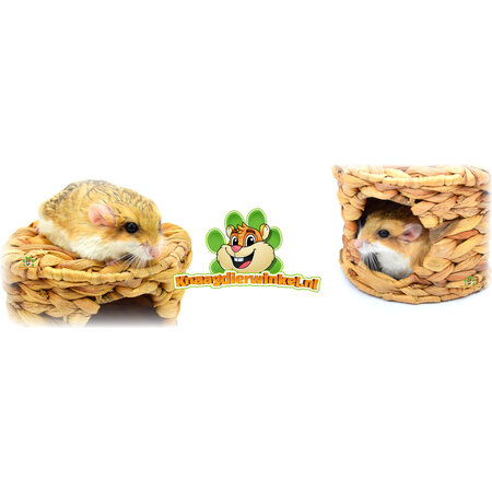 Domek z trawy Domek dla królików Hiacynt wodny dla gryzoni!