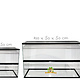 Knaagdierwinkel® Terrarium/Gerbilarium Black Scape met schuifdeur dubbel rooster & hoge rand