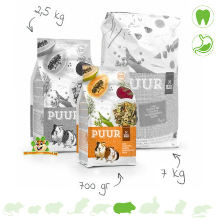 Witte Molen Reines Meerschweinchenfutter - Natürliches Meerschweinchenfutter