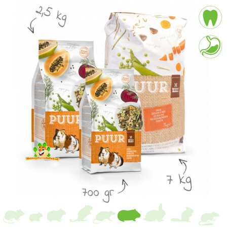 Witte Molen Reines Meerschweinchenfutter - Natürliches Meerschweinchenfutter