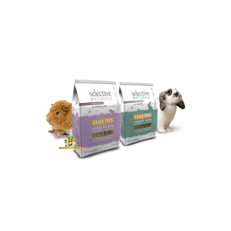 Supreme Alimento para conejos Supreme Selective sin cereales, 1,5 kg – pellets todo en uno con heno de timothy.