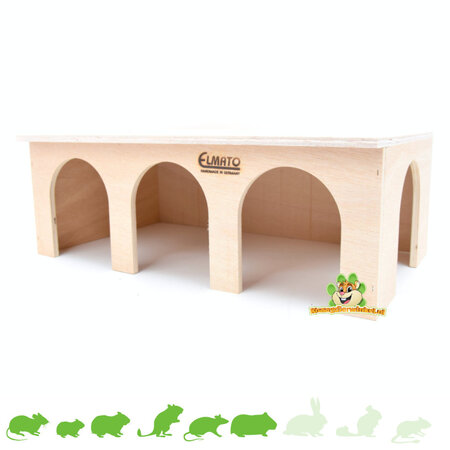 Meerschweinchenstation, Hausrohling und Wachbox für Nagetiere!