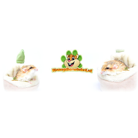Plush Tree Trunk Sleeping Bag 10 cm for mice