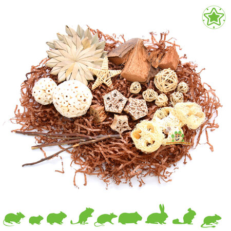 Quapas! Natural Giftbox Package Hamsterscaping and Fun