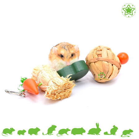 Quapas! Houten Avocado Knabbel Speelgoed 22 cm