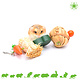Avocado-Knabberspielzeug aus Holz, 22 cm