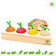 Drewniane puzzle z przekąskami warzywnymi dla gryzoni 21 cm dla gryzoni i królików
