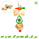 Quapas! Wooden Avocado Nibble Toy 22cm