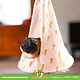 Pluche Hangmat Tipi Tent 42 cm voor ratten, cavia’s en chinchilla’s