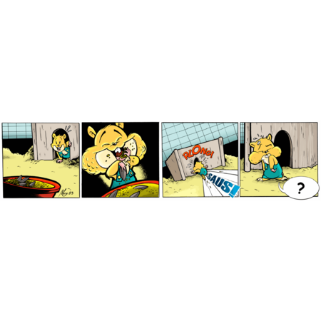 Rodipet Luxuriöses Mehrraum-Nagetierhaus Goldi 30 cm