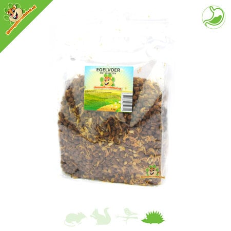 Knaagdierwinkel® Egelvoer met insecten 1 kg