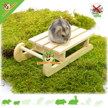 Hamsterscaping Deco Mega Schlitten 19,5 cm