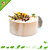 Vogelwinkel.nl® Drewniany uchwyt na pojemnik na owoce 9 cm